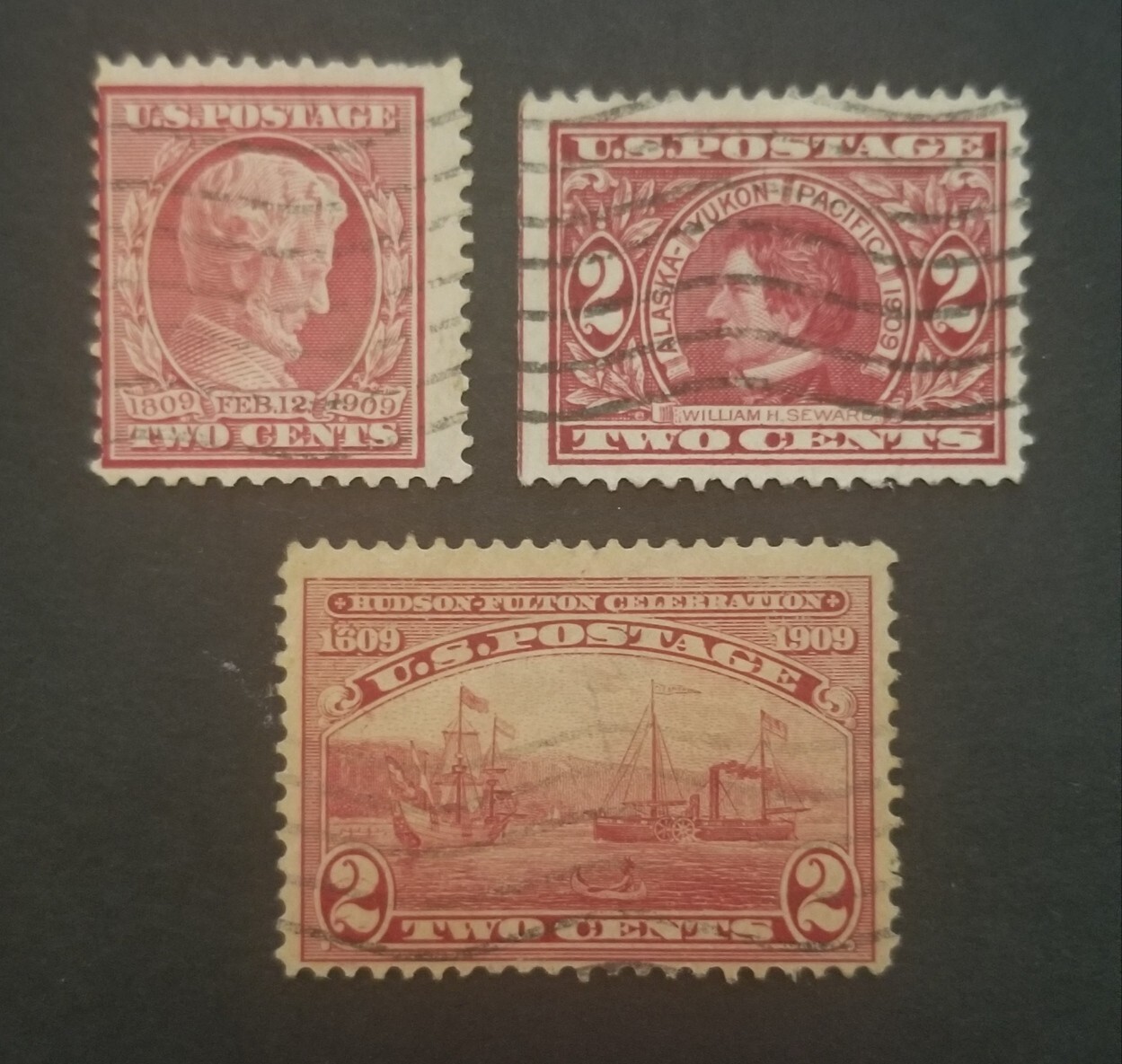 US Scott 367 370 372 - 1909 Stamp Lot Used z9758 | eBay