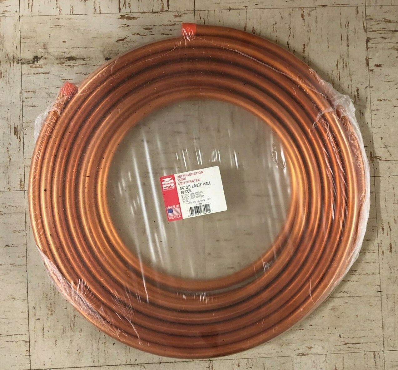 Mueller Streamline Refrigeration Tube Dehydrated 3/4