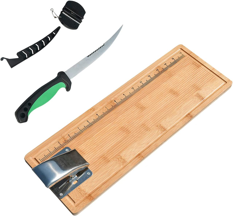 Fish Cleaning Cutting Board - Fish Cleaning Kit, Fishing Measuring Board Fish