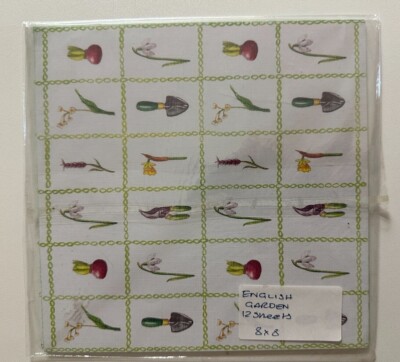 8 x 8 Paper Pad Multiple Variations-U Choose-Martha Stewart, 7 Gypsies, More