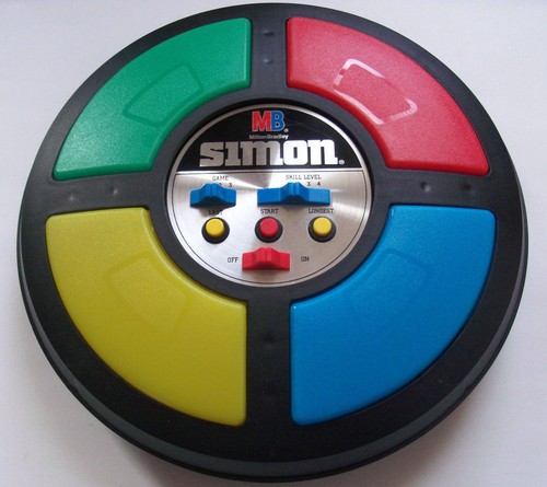 VINTAGE Milton Bradley light & learn game - Glo Worm game