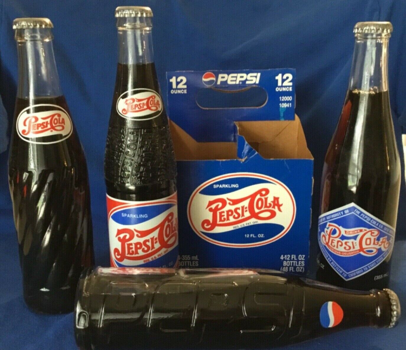 Vintage】PEPSI COLA ストロー ディスペンサー ガラスケース