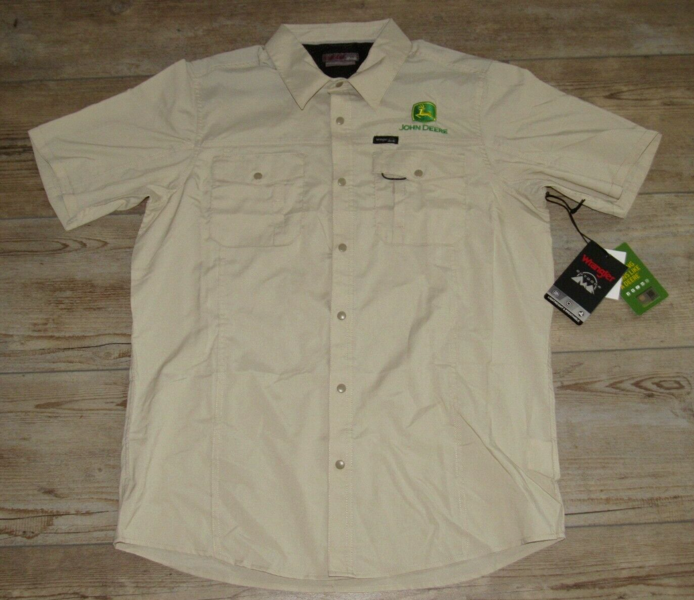 NEW Wrangler John Deere Outdoor MOISTURE WICKING Active