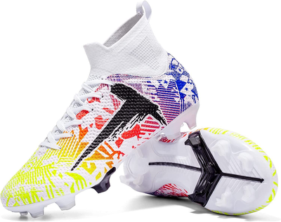Turf Soccer Shoes Mens Womens Indoor Cleats FG Football Big eBay