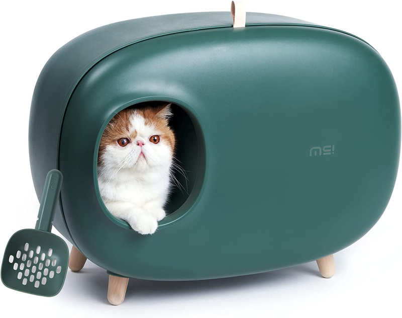 For Easier Handling Of Cat Litter, Enclosed Design, Easy To Cl