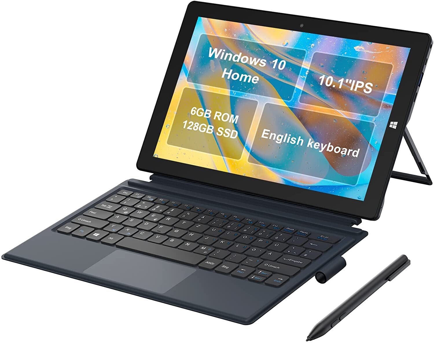 Tablet PC 10インチ、ODA A10,12GB/128GB AWOW 10.1 '' Tablet PC Touch Intel Celeron N4120/6GB/128GB