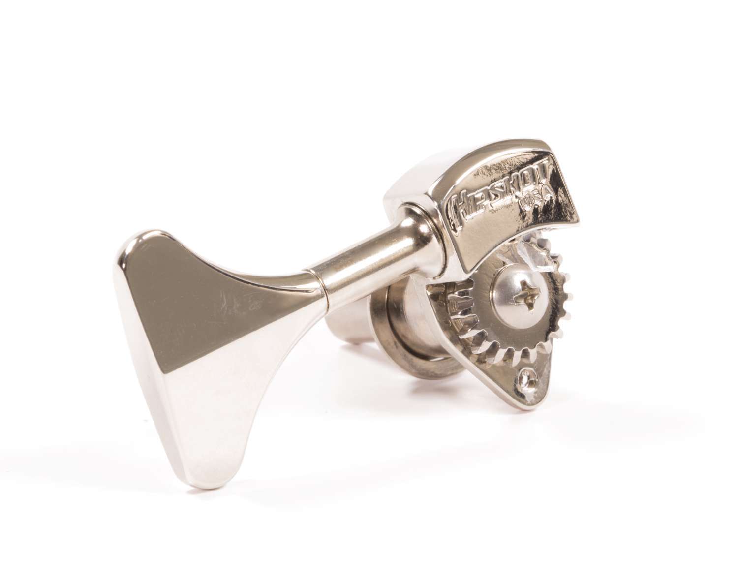 Hipshot Ultralite USA Tuner HB6Y 3/8 Shiny Nickel - Treble