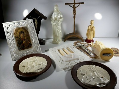 Convient au Salon Sculpture en Bronze Figurine de d/écoration dint/érieur WY-BUILD Jesus Christ Figurine Statue Cadeau,Jesus-2 Figurine d/écorative en r/ésine Abstraite h/ôtel /étude