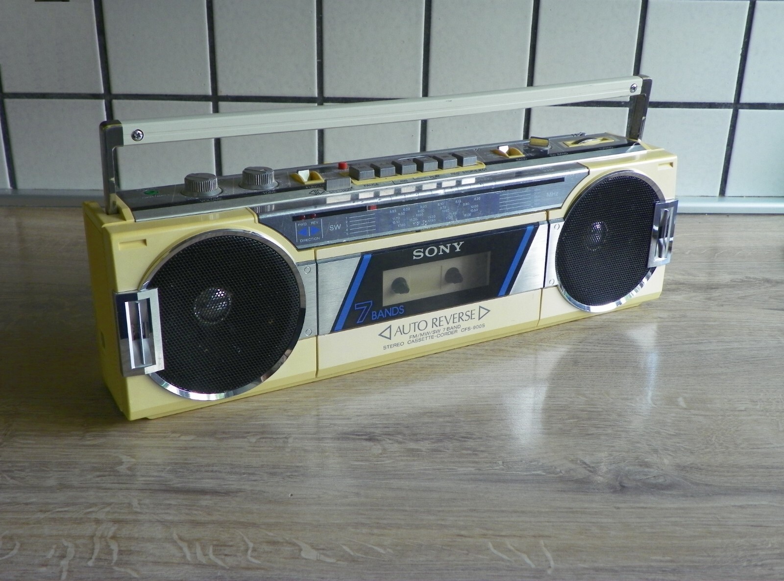 Boombox Ghettoblaster SONY CFS-900 Kassettenrekorder Japan