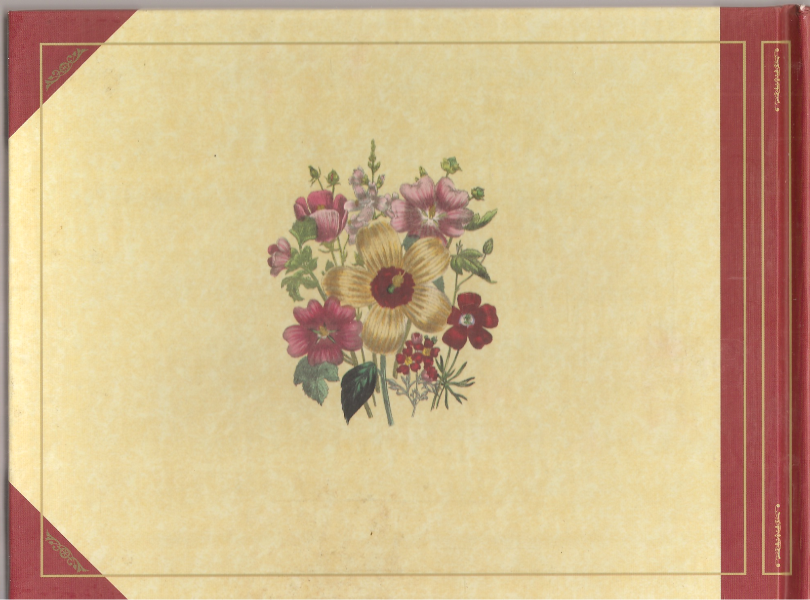 Classic Floral Photograph Album