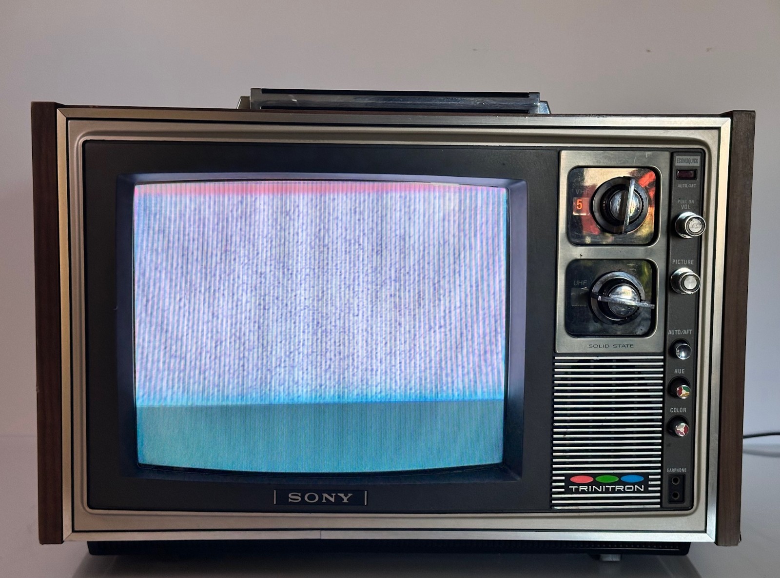 SONY TRINITRON COLOR TV 日本製 SONY TRINITRON COLOR TV 日本製 Vintage Made In Japan Sony