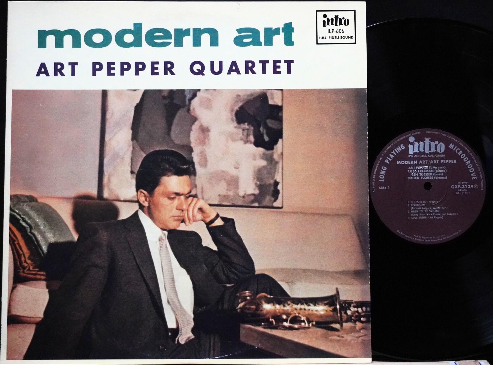 Art Pepper Quartet – Modern Art, 1989 Blue Note ILP 606 Japan Vinyl + OBI Art Pepper Quartet – Modern Art, 1989 Blue Note ILP 606 Japan Vinyl + OBI