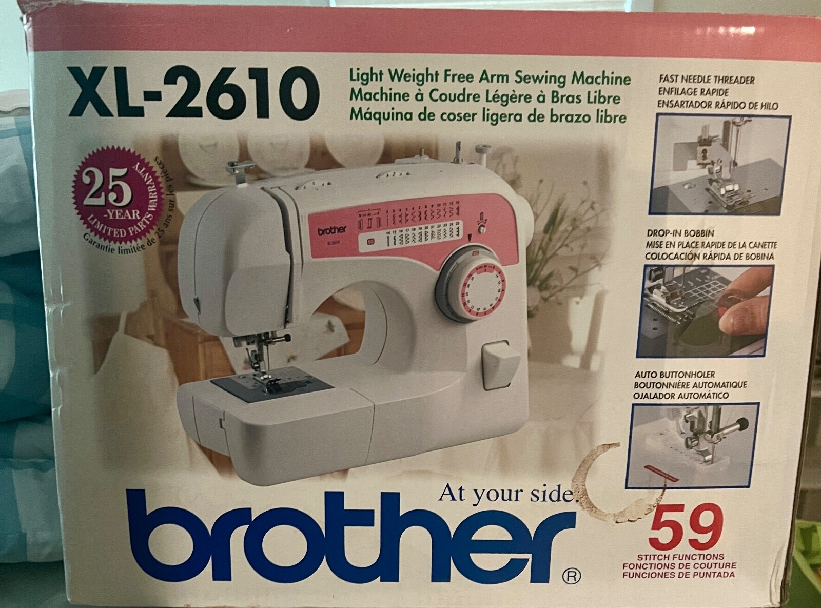ヴィンテージ   ミシン(Brother) Yahoo!オークション -「ブラザーミシン」(ミシン) (電化製品)の