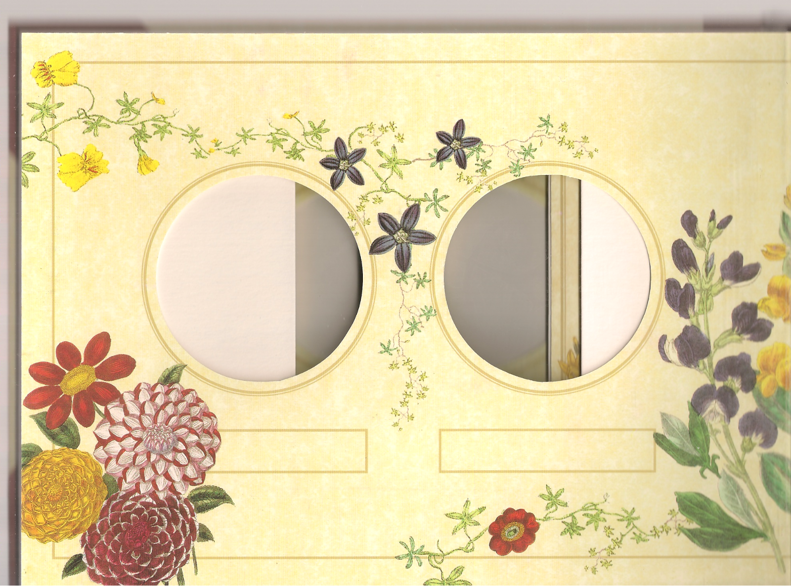 Classic Floral Photograph Album