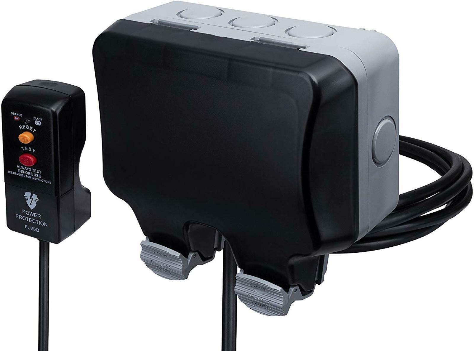 Outdoor Power Kit With 2g Ip66 Switched Weatherproof