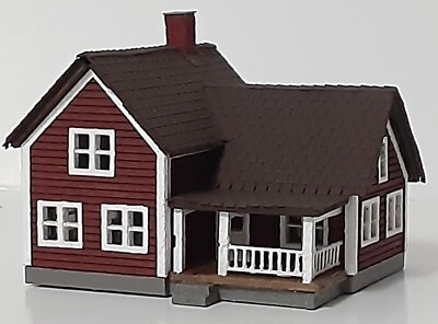 2 Story House Kit - Z Scale - Laser Cut