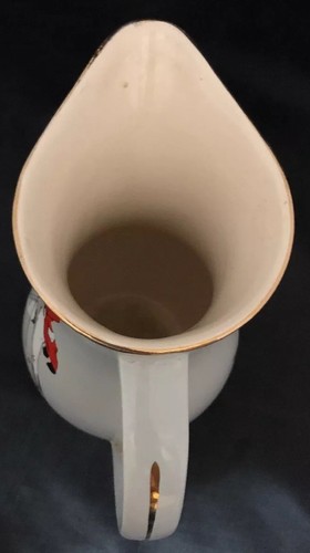 Johnnie Walker Red Label Pitcher Staffordshire Pottery Made In England