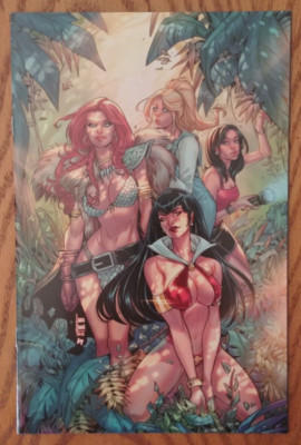 Red Sonja and Vampirella Meet Betty Veronica #4 Laura Braga 1:30 Virgin Variant