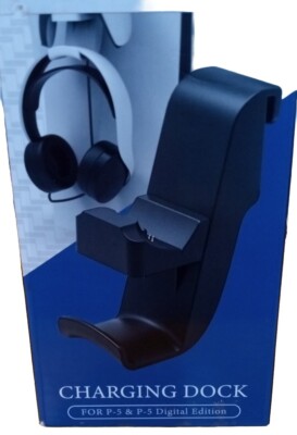 Iplay PS5 Controller Charging Dock HBP-275 Black NEW
