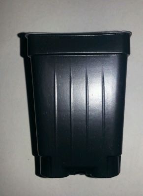 2.5 inch Square Deep Nursery Pot - SET OF 100 - {2.6" x 3.5"} plastic flower 