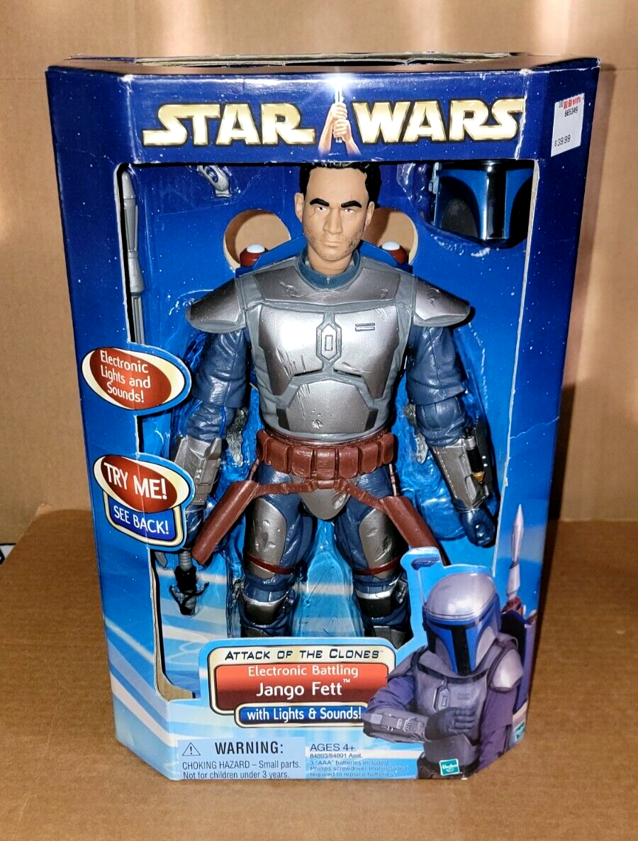 SF・ファンタジー・ホラー 02.Hasbro/12inch JANGO FETT Amazon.com: Star Wars Episode II Attack of The Clones: 12