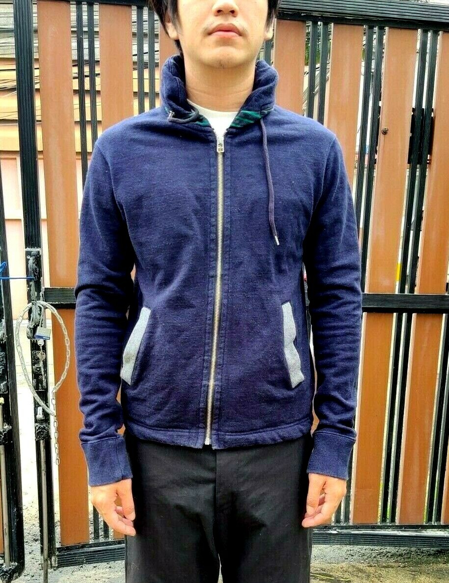 ジャケット・アウター 00s TAKEO KIKUCHI blouson hoodie jacket TAKEO KIKUCHI ブルゾン アウター 千鳥格子 ジップアップ メンズ