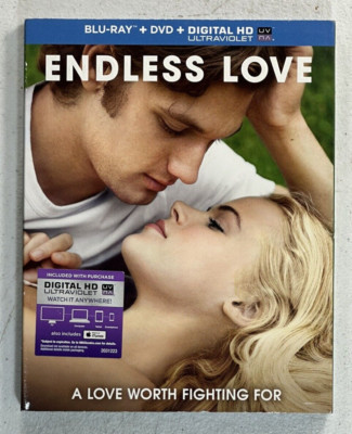 Endless Love (Blu-ray/DVD, 2014) w/ Slipcover