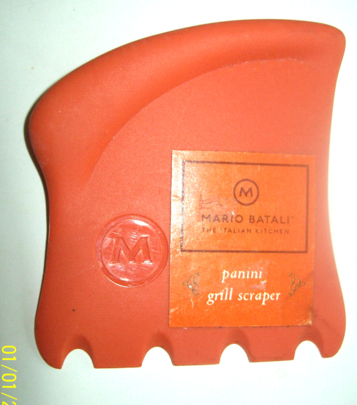 Mario Batali Italian Kitchen Panini  Grill Scraper