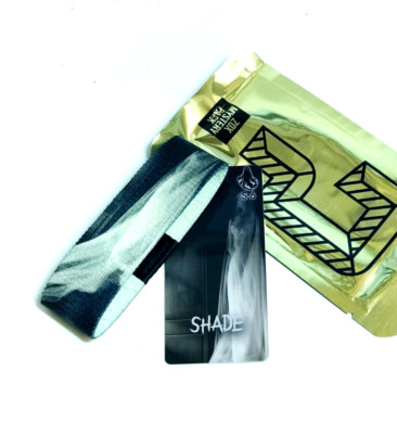 ZOX **SHADE** Silver Single Medium Wristband w/Card NIP