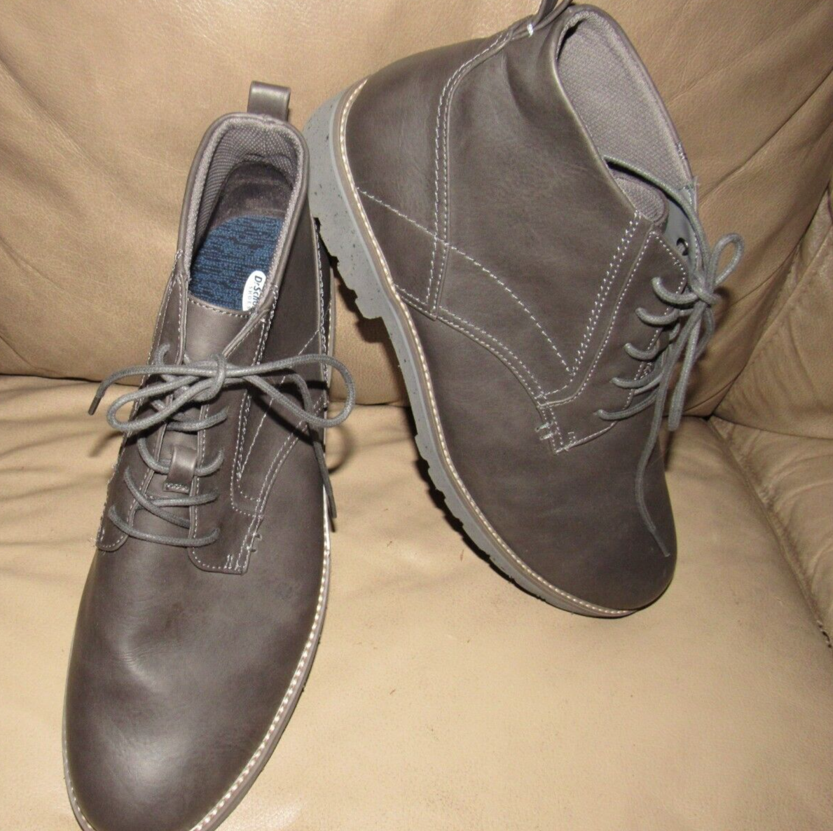 Size 12 Shoe Grey Shoes Lace Up