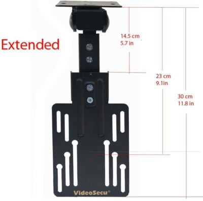 TV Ceiling Mount Folding Flip Swivel Mount Bracket For LCD LED Monitor Panels