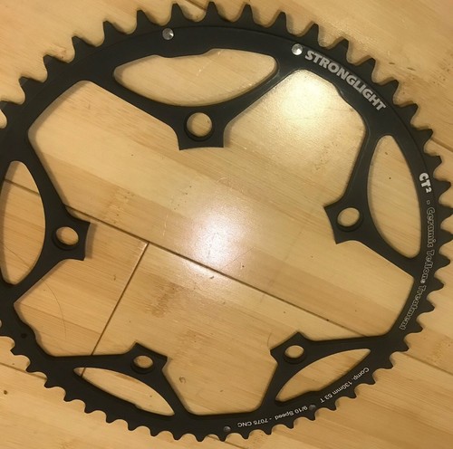 STRONGLIGHT CT2 チェーンリング 53T 11/10スピード STRONGLIGHT CT2 チェーンリング 53T 11/10スピード STRONGLIGHT