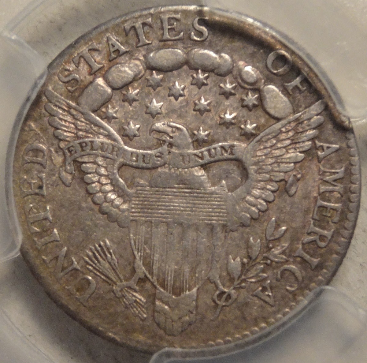 1805 Draped Bust Silver Dime, 4 Berries, PCGS XF45, Certified, Slabbed, RARE