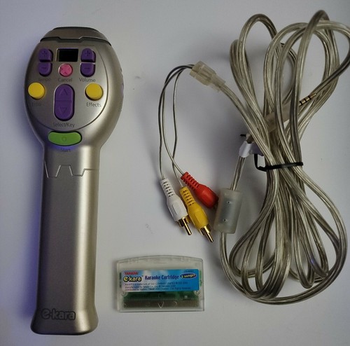 TAKARA E-KARA Karaoke Singing Game w/1 Cartridge 5 songs | eBay