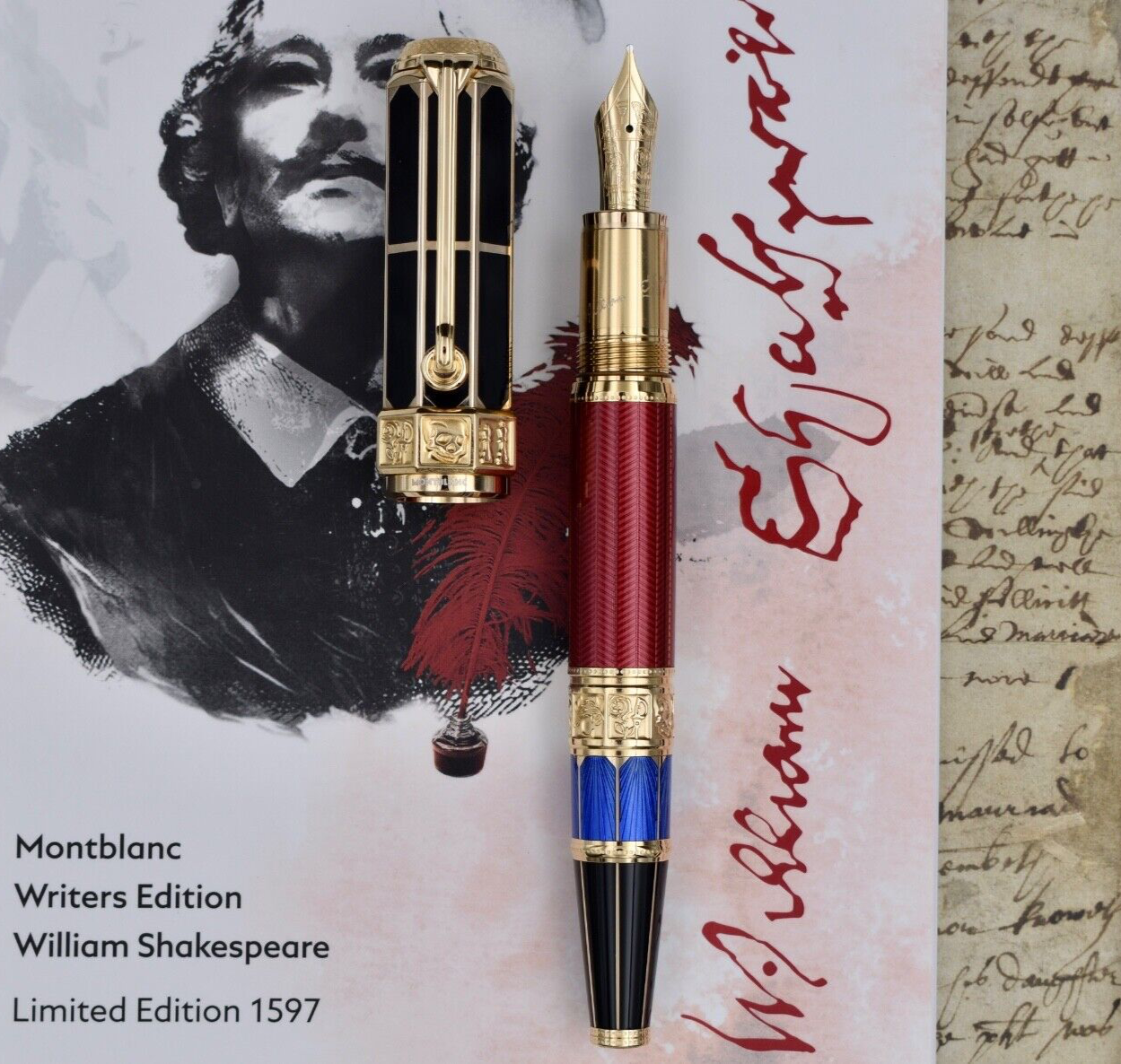MONTBLANC 2016 William Shakespeare Writers Limited Edition