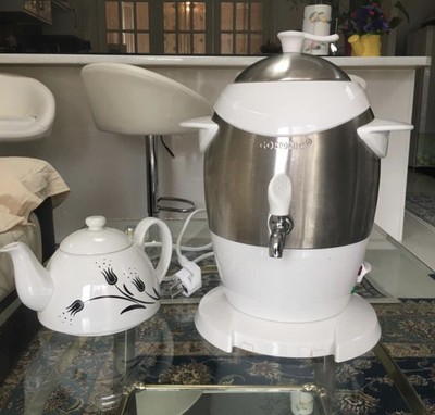 Ceramic Electric Kettle Kitchenware Tools Cordless Portable Tea Maker Rosie Lee