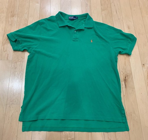 Vintage Ralph Lauren Polo Green 90s Y2K Preppy Classic Fit