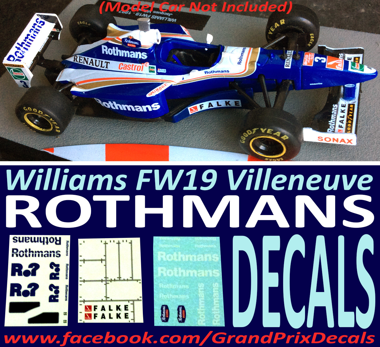 1/18 ウィリアムズ FW19 ＃４ H.Hフレンツェン Rothmans仕様 1/18 ウィリアムズ FW19 ＃4 H.Hフレンツェン Rothmans仕様 1