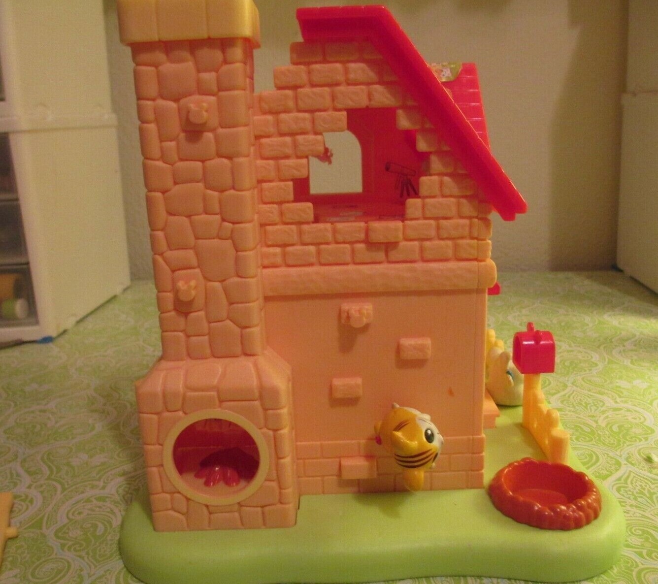 Rare Hamtaro Japanese Version Ham Ham House with 3 Hamsters with Box!