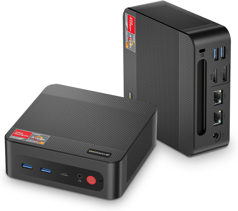 P4 Light Gaming Mini PC Ryzen 7 5700U 32GB RAM 1TB SSD