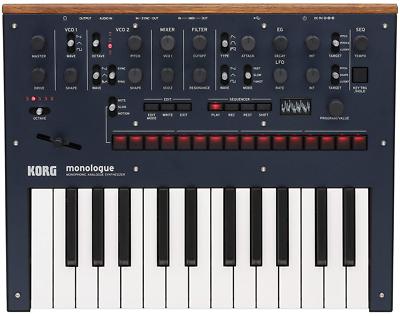 KORG Monologue BL Blue Monophonic Analogue Synthesizer 100% Genuine EMS W/T