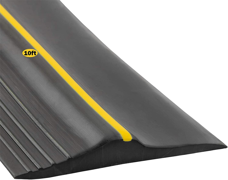 Papillon Garage Door Bottom Seal Strip, Weatherproof EPDM Rubber Threshold, Fits