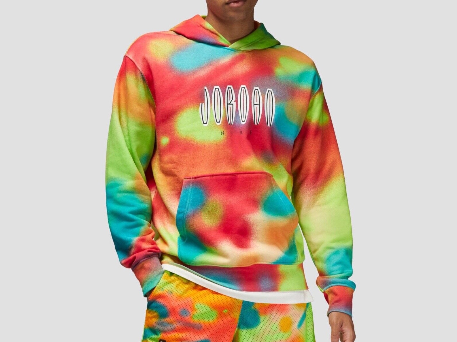 

Худи Nike Air Jordan Flight MVP разноцветная с краской для галстука DV4587-252 мужские XL-XXL, Multicolor