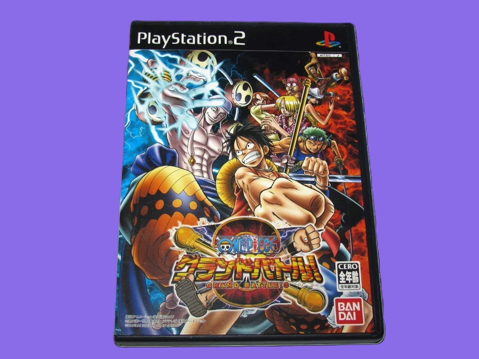 One Piece Grand Battle 3 Playstation 2 PS2 NTSC-J Japan