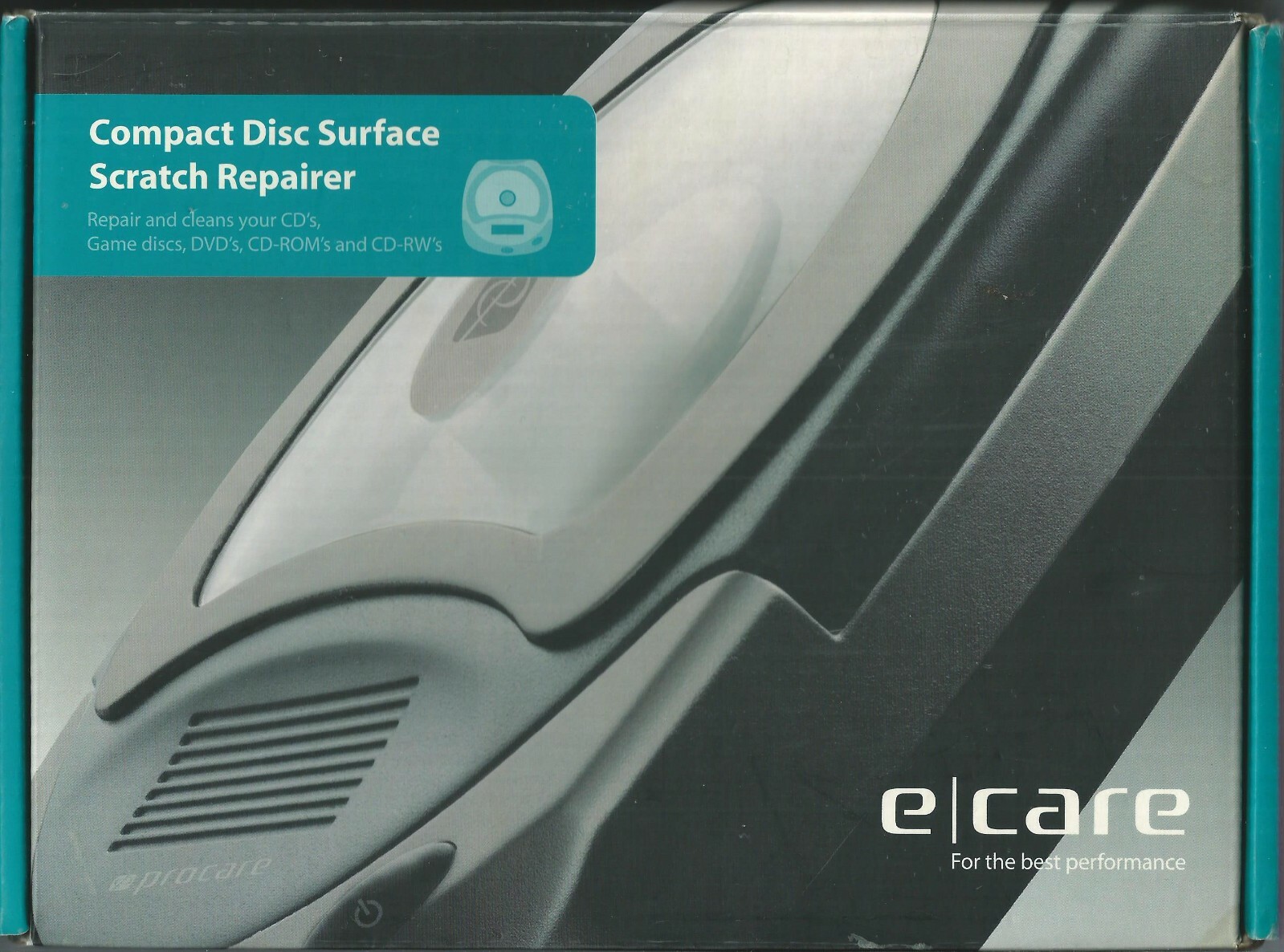 PROCARE COMPACT DISC SURFACE SCRATCH REPAIRER PC7089 IN NEAR