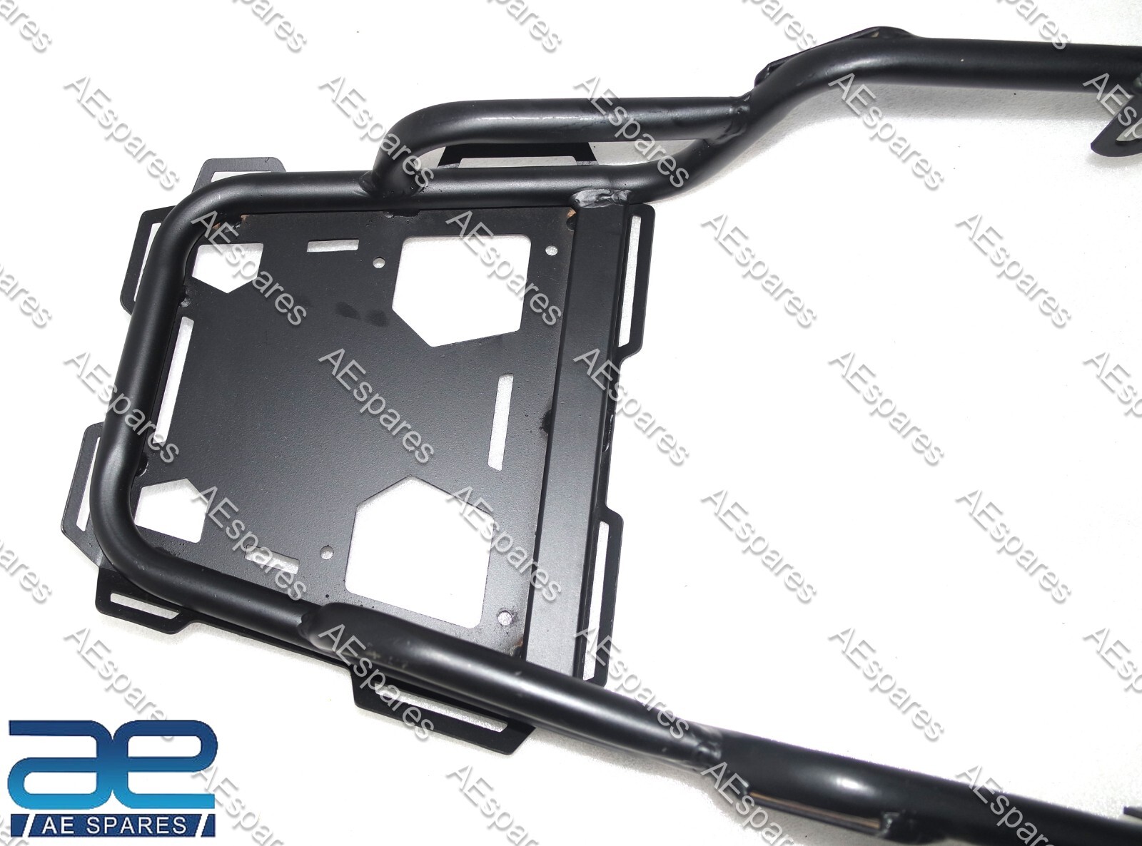 For Royal Enfield Meteor 350cc Rear Carrier Luggage Rack Matt Black