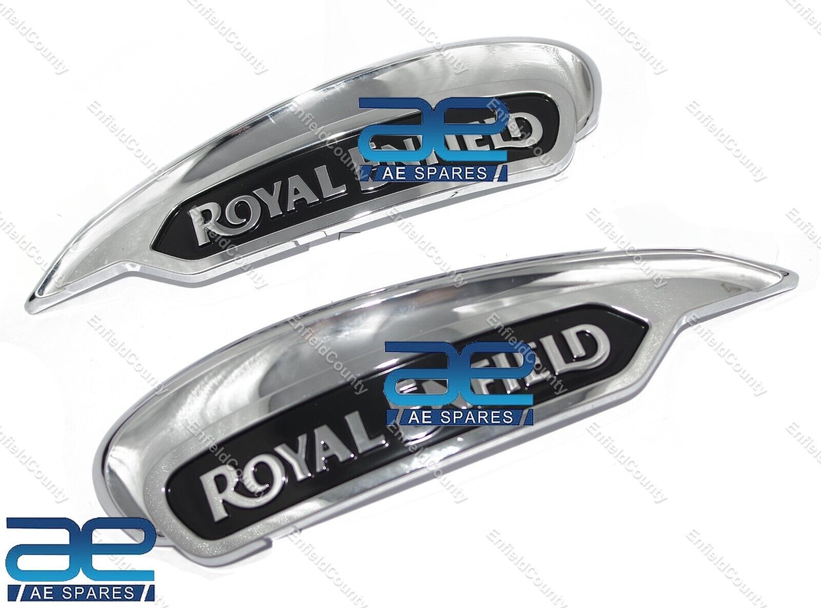 For Royal Enfield Meteor 350cc Fuel Gas Tank Badge Emblem Set