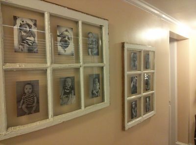 Architectural Salvage ~ STAINED GLASS PANES ARCH CHURCH WINDOW PANE FRAME 1800s