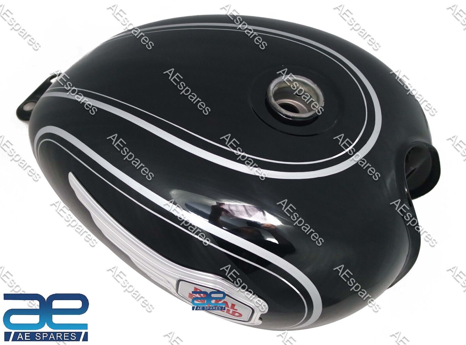 For Royal Enfield Bullet 500cc Gas Petrol Fuel Tank With Badges 866262 