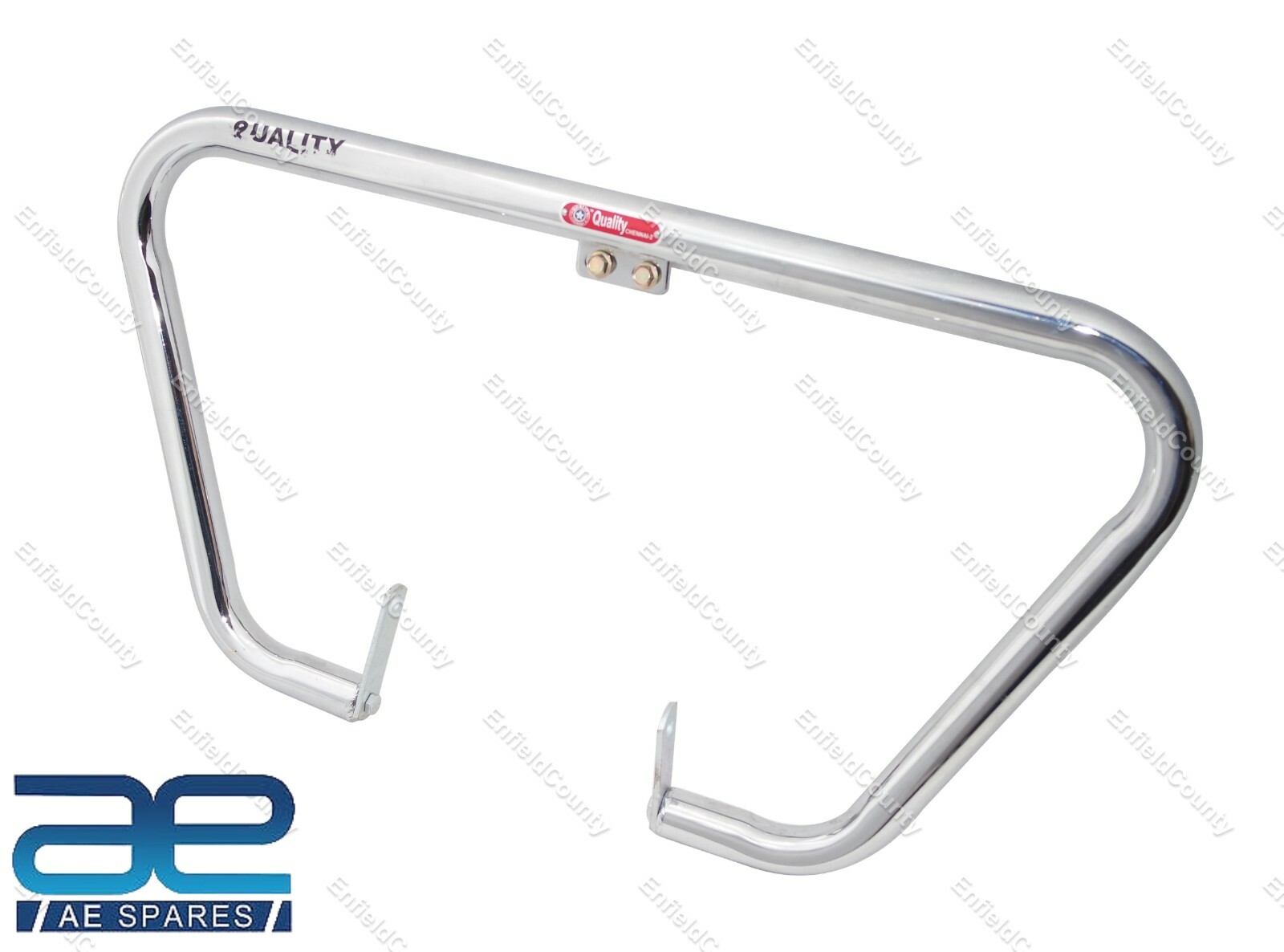 Engine Crash Bar Leg Guard Steel Chrome For Royal Enfield Meteor 350cc 